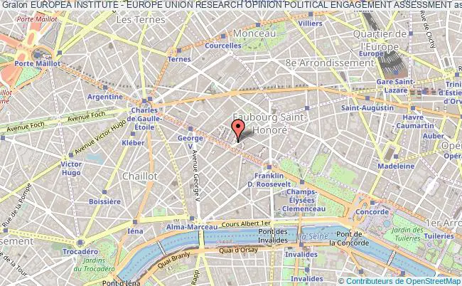 plan association Europea Institute - Europe Union Research Opinion Political Engagement Assessment Paris