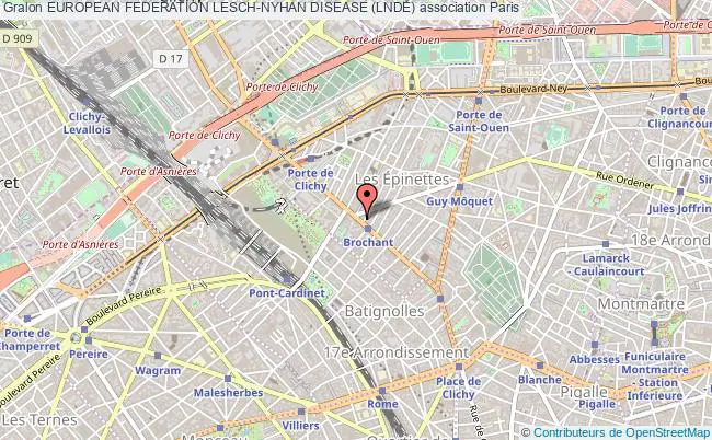 plan association European Federation Lesch-nyhan Disease (lnde) Paris 17e