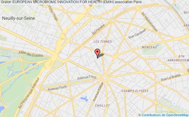 plan association European Microbiome Innovation For Health (emih) Paris