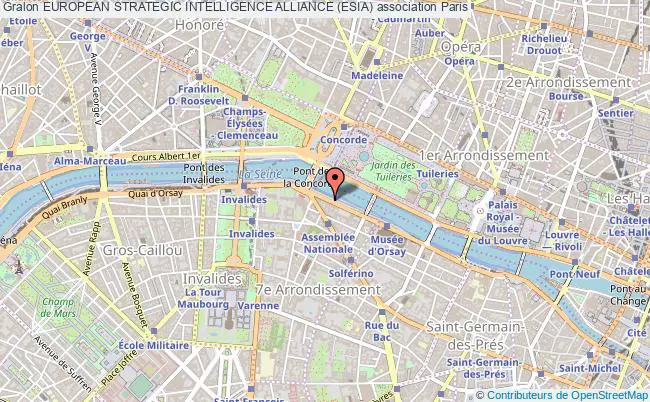 plan association European Strategic Intelligence Alliance (esia) Paris
