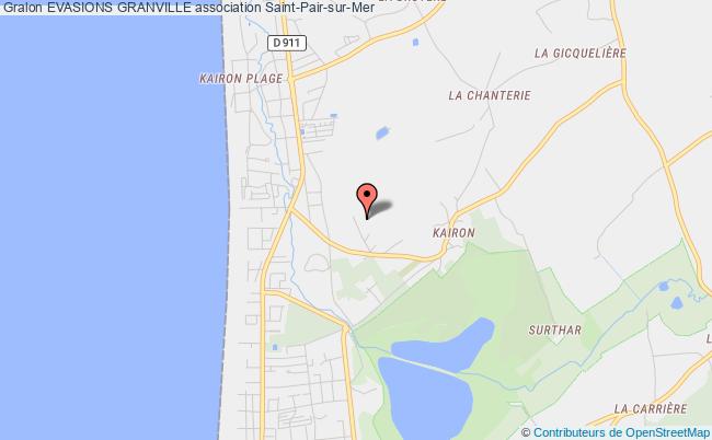 plan association Evasions Granville Saint-Pair-sur-Mer