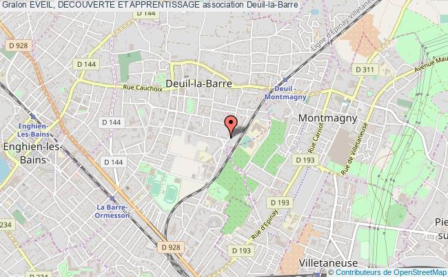 plan association Eveil, Decouverte Et Apprentissage Deuil-la-Barre