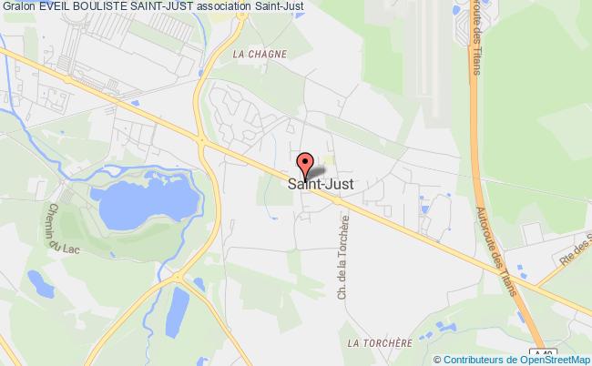 plan association Eveil Bouliste Saint-just Saint-Just