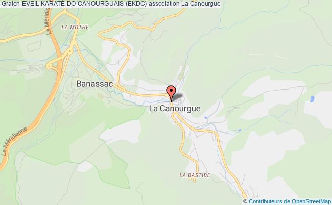 plan association Eveil KaratÉ Do Canourguais (ekdc) 