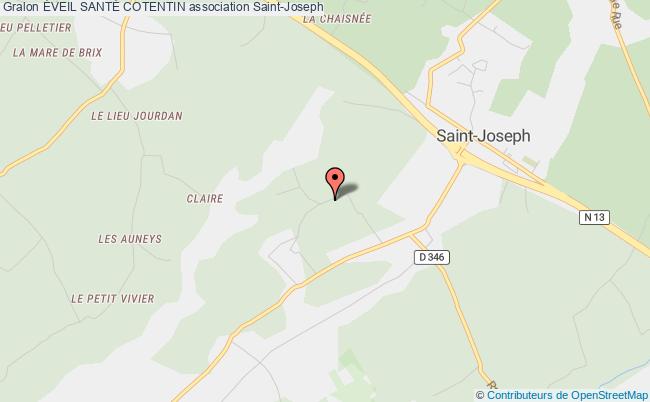 plan association Éveil SantÉ Cotentin Saint-Joseph