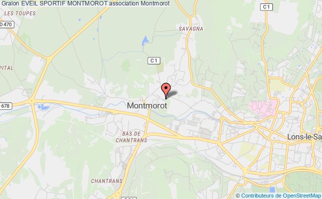 plan association Eveil Sportif Montmorot Montmorot
