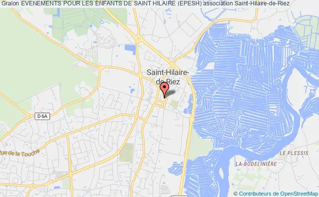 plan association Evenements Pour Les Enfants De Saint Hilaire (epesh) Saint-Hilaire-de-Riez
