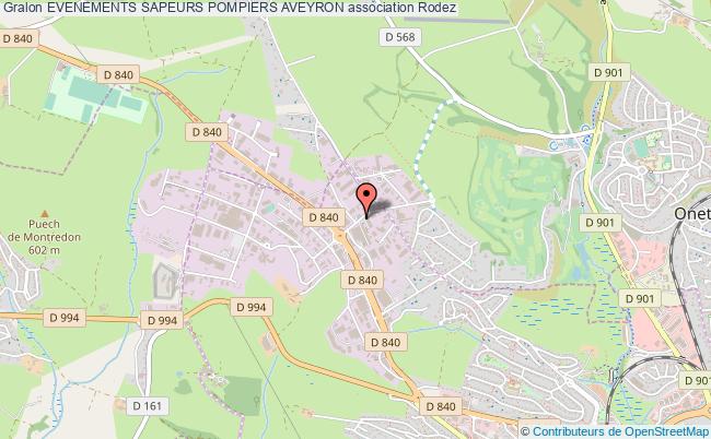 plan association Evenements Sapeurs Pompiers Aveyron Rodez cedex 9