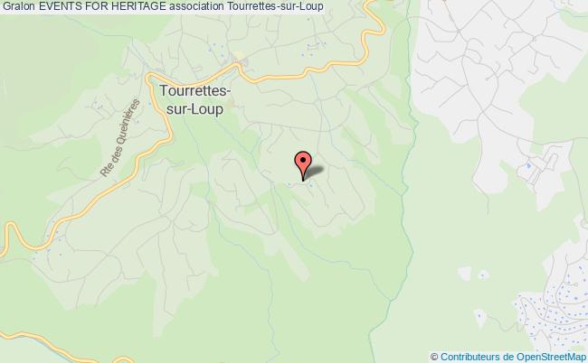 plan association Events For Heritage Tourrettes-sur-Loup