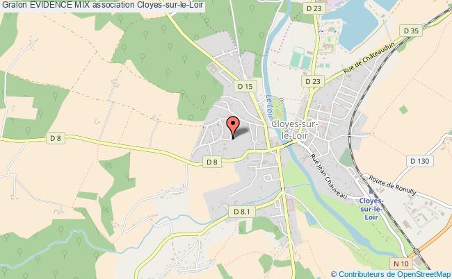 plan association Evidence Mix Cloyes-sur-le-Loir