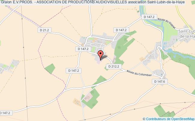 plan association E.v.prods. - Association De Productions Audiovisuelles Saint-Lubin-de-la-Haye