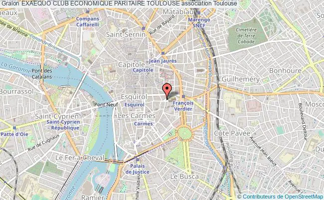 plan association Exaequo Club Economique Paritaire Toulouse Toulouse