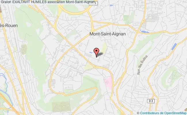 plan association Exaltavit Humiles Mont-Saint-Aignan