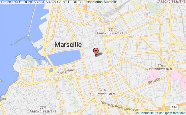 plan association Exceldent Anacharsis-saint-ferreol Marseille