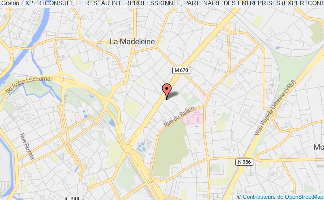 plan association Expertconsult, Le Reseau Interprofessionnel, Partenaire Des Entreprises (expertconsult) La    Madeleine