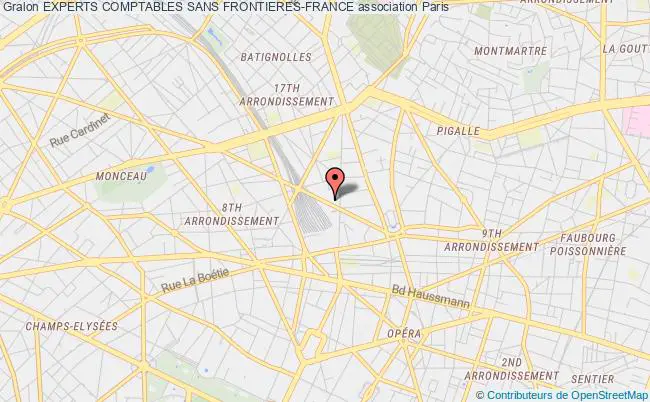 plan association Experts Comptables Sans Frontieres-france Paris