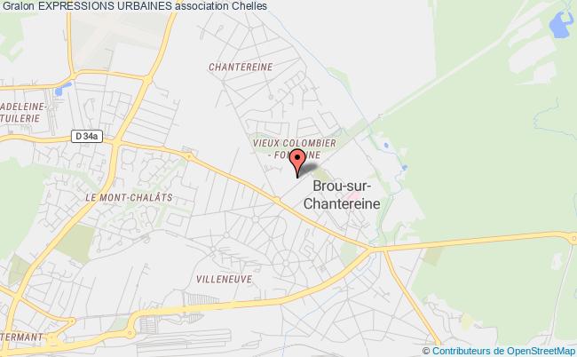 plan association Expressions Urbaines Chelles