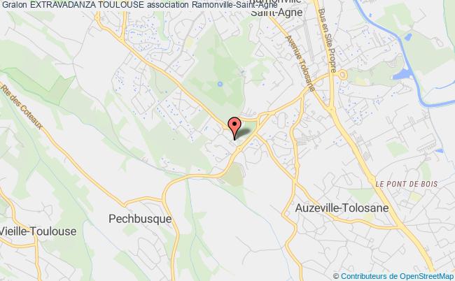 plan association Extravadanza Toulouse Ramonville-Saint-Agne