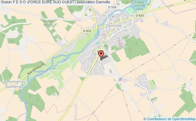 plan association F E S O (force Eure Sud Ouest) Damville
