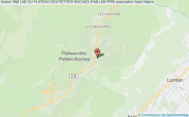 plan association Fab Lab Du Plateau Des Petites Roches (fab Lab Ppr) Saint-Hilaire-du-Touvet