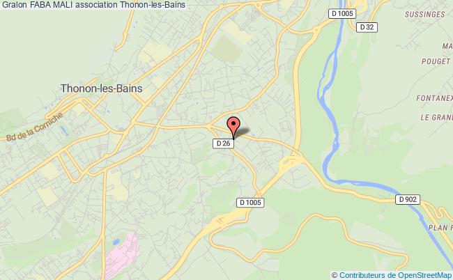 plan association Faba Mali Thonon-les-Bains