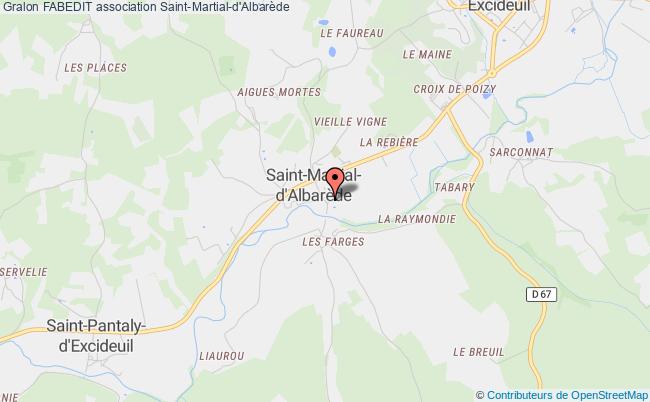 plan association Fabedit Saint-Martial-d'Albarède