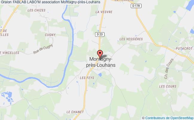 plan association Fablab Labo'm Montagny-près-Louhans