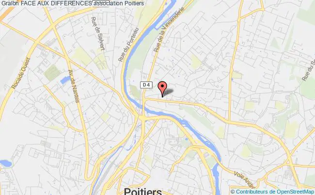 plan association Face Aux Differences Poitiers