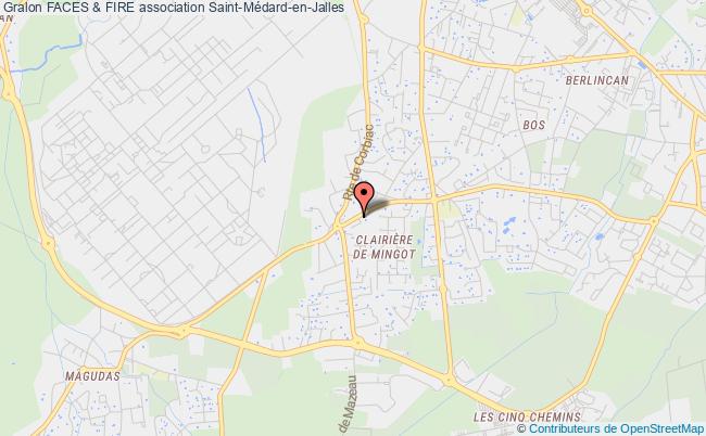 plan association Faces & Fire Saint-Médard-en-Jalles