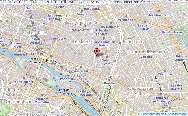 plan association Faculte Libre De Psychotherapie Integrative ? Flpi Paris