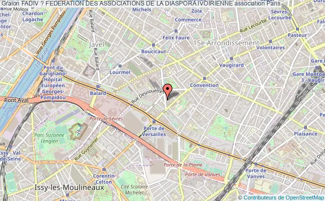 plan association Fadiv ? Federation Des Associations De La Diaspora Ivoirienne Paris