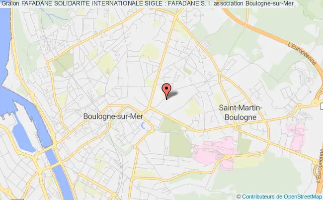 plan association Fafadane Solidarite Internationale Sigle : Fafadane S. I. Boulogne-sur-Mer