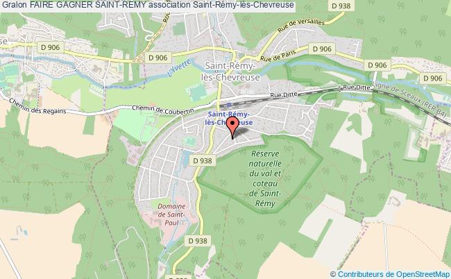 plan association Faire Gagner Saint-remy Saint-Rémy-lès-Chevreuse