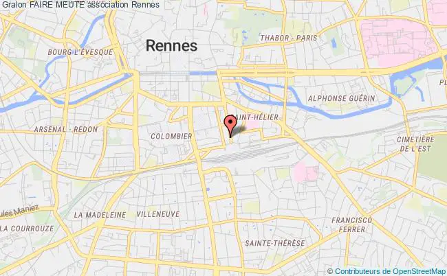 plan association Faire Meute Rennes