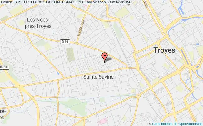 plan association Faiseurs D'exploits International Sainte-Savine