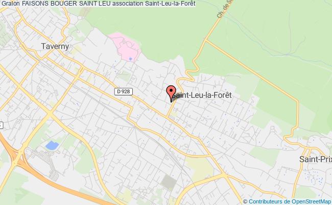 plan association Faisons Bouger Saint Leu Saint-Leu-la-Forêt
