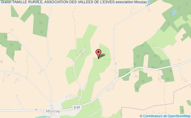 plan association Famille Rurale, Association Des Vallees De L'esves Mouzay