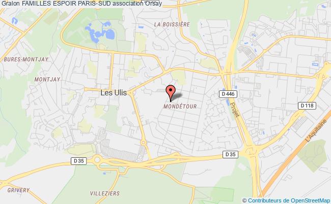 plan association Familles Espoir Paris-sud Orsay