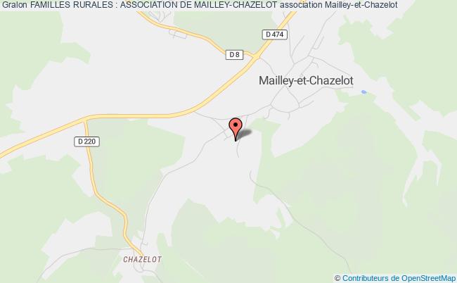 plan association Familles Rurales : Association De Mailley-chazelot Mailley-et-Chazelot