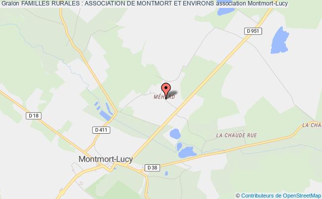 plan association Familles Rurales : Association De Montmort Et Environs Montmort-Lucy