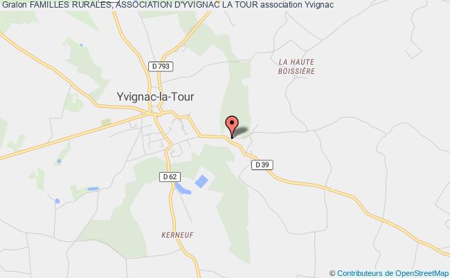 plan association Familles Rurales, Association D'yvignac La Tour Yvignac-la-Tour