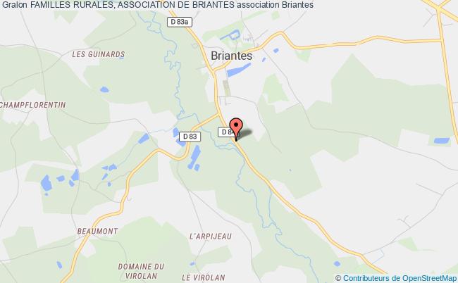 plan association Familles Rurales, Association De Briantes Briantes