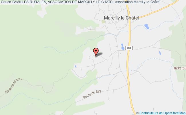 plan association Familles Rurales, Association De Marcilly Le Chatel Marcilly-le-Châtel