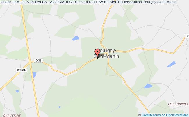 plan association Familles Rurales, Association De Pouligny-saint-martin Pouligny-Saint-Martin