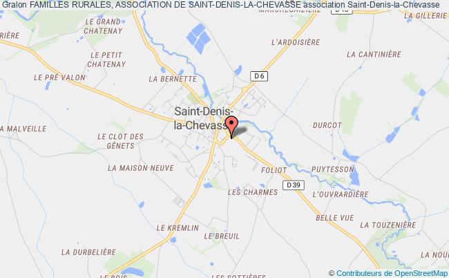 plan association Familles Rurales, Association De Saint-denis-la-chevasse Saint-Denis-la-Chevasse