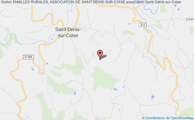 plan association Familles Rurales, Association De Saint-denis-sur-coise Saint-Denis-sur-Coise