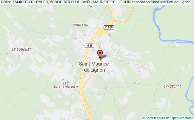 plan association Familles Rurales, Association De Saint Maurice De Lignon Saint-Maurice-de-Lignon