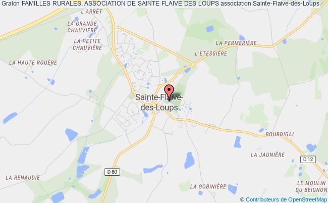 plan association Familles Rurales, Association De Sainte Flaive Des Loups Sainte-Flaive-des-Loups