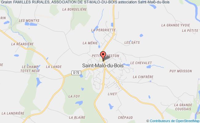 plan association Familles Rurales, Association De St-malo-du-bois Saint-Malô-du-Bois