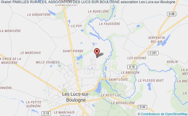 plan association Familles Rurales, Association Des Lucs Sur Boulogne Les   Lucs-sur-Boulogne